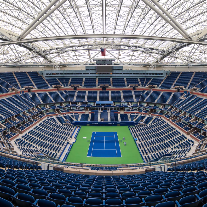 Stadium still billie jean king tennis center