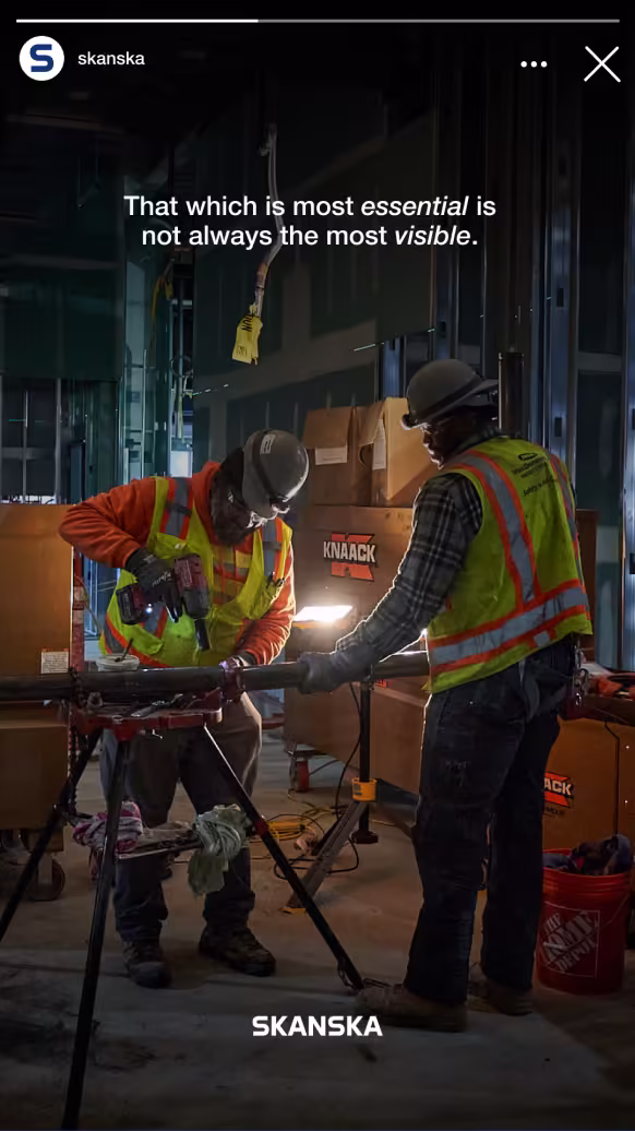 Welders on site