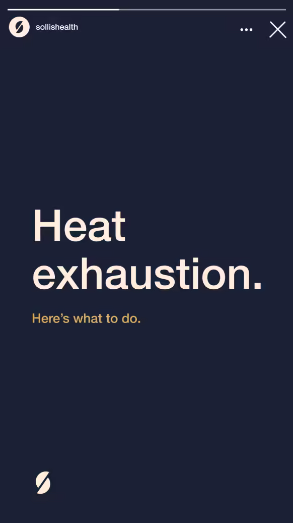 Social heatexhaustion video reel brand expressions